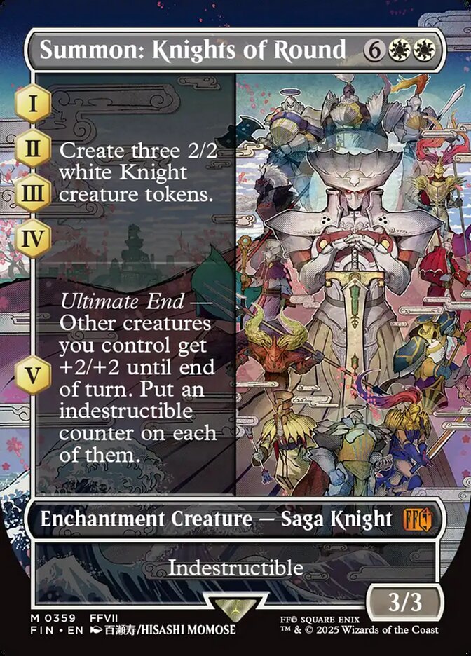 Summon: Knights of Round (Borderless) 