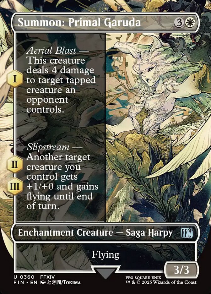 Summon: Primal Garuda (Borderless) 