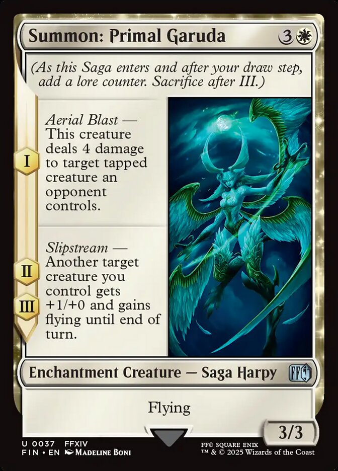 Summon: Primal Garuda 