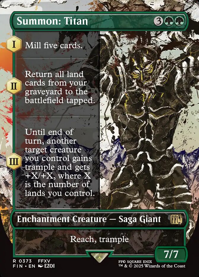 Summon: Titan (Borderless) 