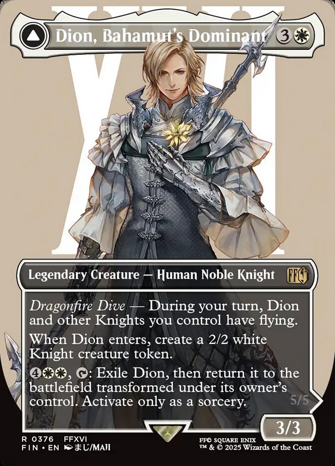 Dion, Bahamut's Dominant (Borderless) 
