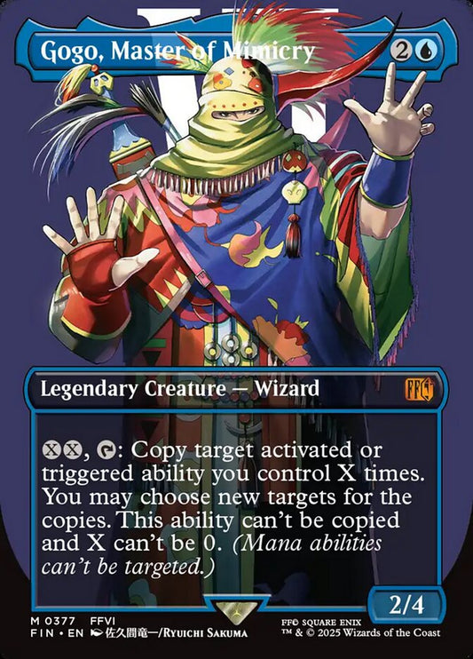 Gogo, Master of Mimicry (Borderless) 