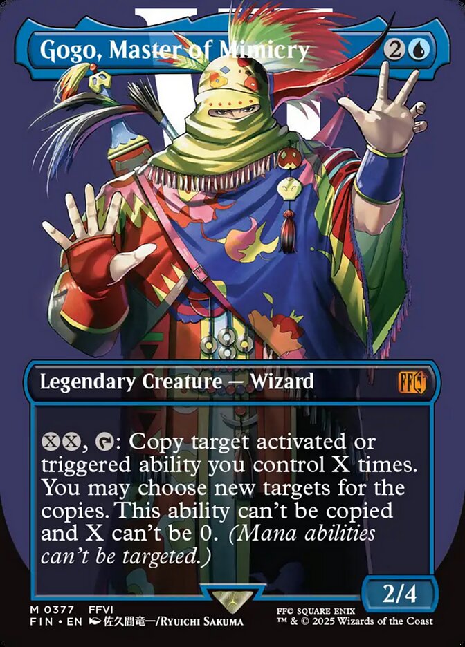 Gogo, Master of Mimicry (Borderless) 