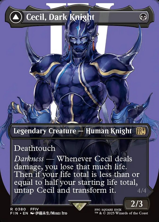 Cecil, Dark Knight (Borderless) 