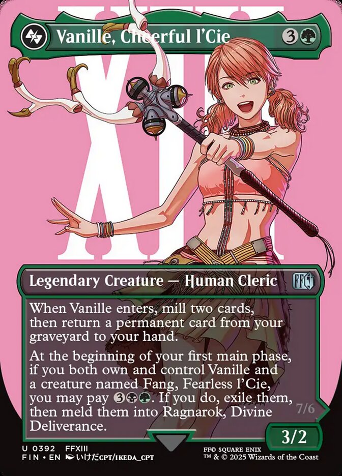 Vanille, Cheerful l'Cie (Borderless) 