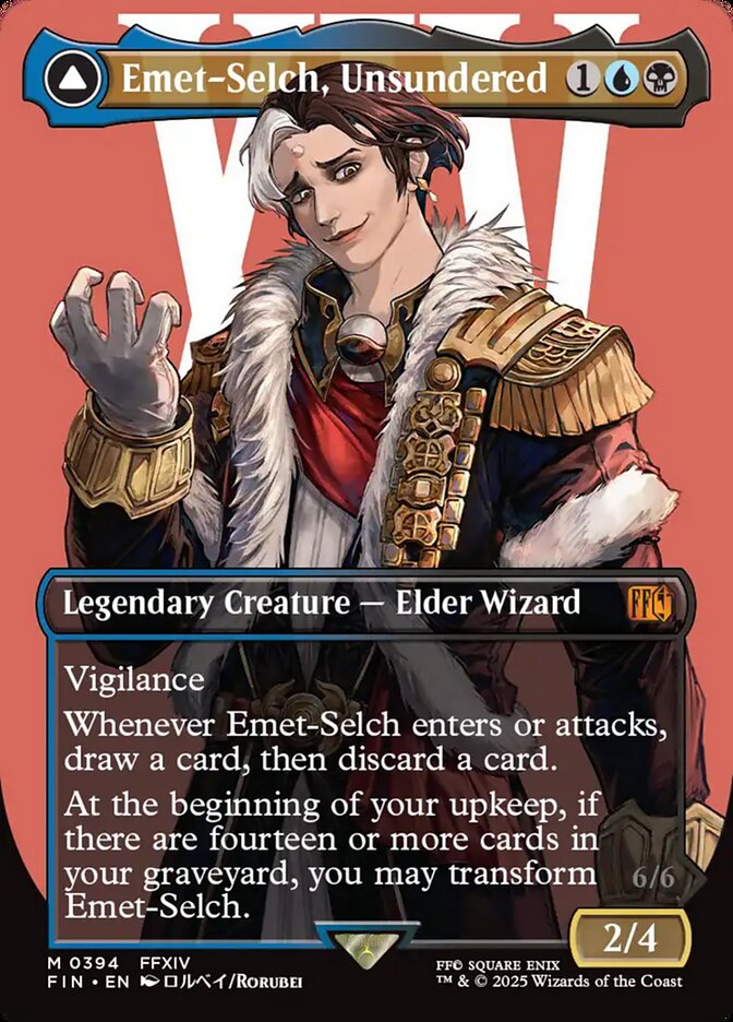 Emet-Selch, Unsundered (Borderless) 
