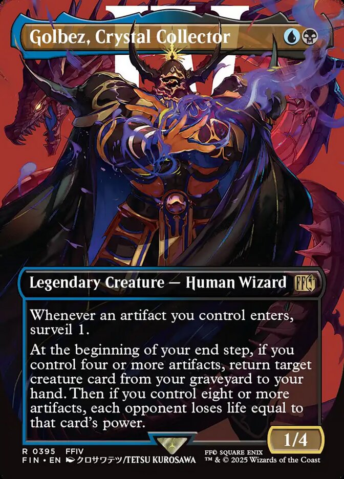 Golbez, Crystal Collector (Borderless) 