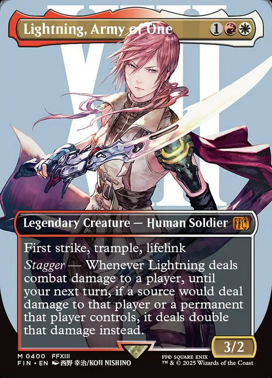 Lightning, Army of One (0400) (Borderless) 
