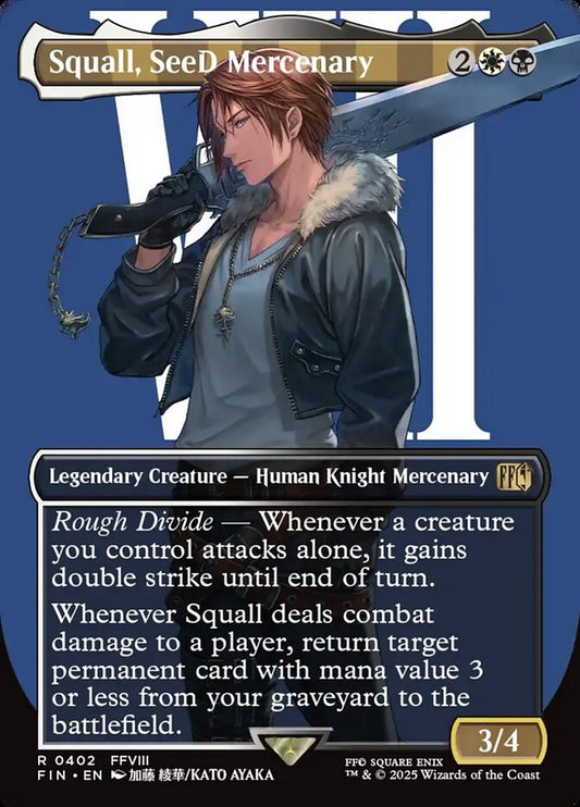 Squall, SeeD Mercenary (Borderless) 