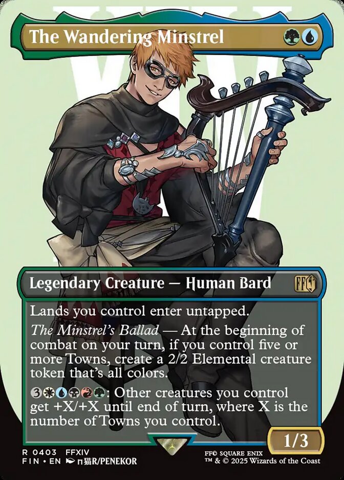 The Wandering Minstrel (Borderless) 