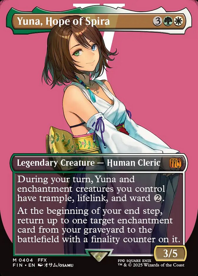 Yuna, Hope of Spira (Borderless) 