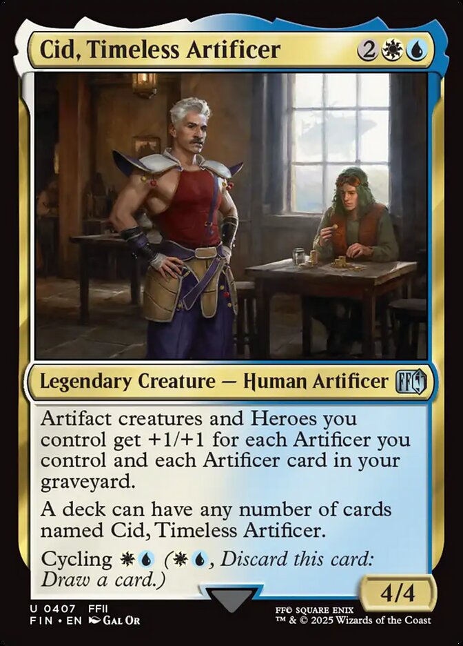 Cid, Timeless Artificer (0407) 