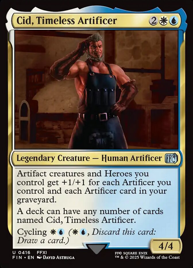 Cid, Timeless Artificer (0416) 