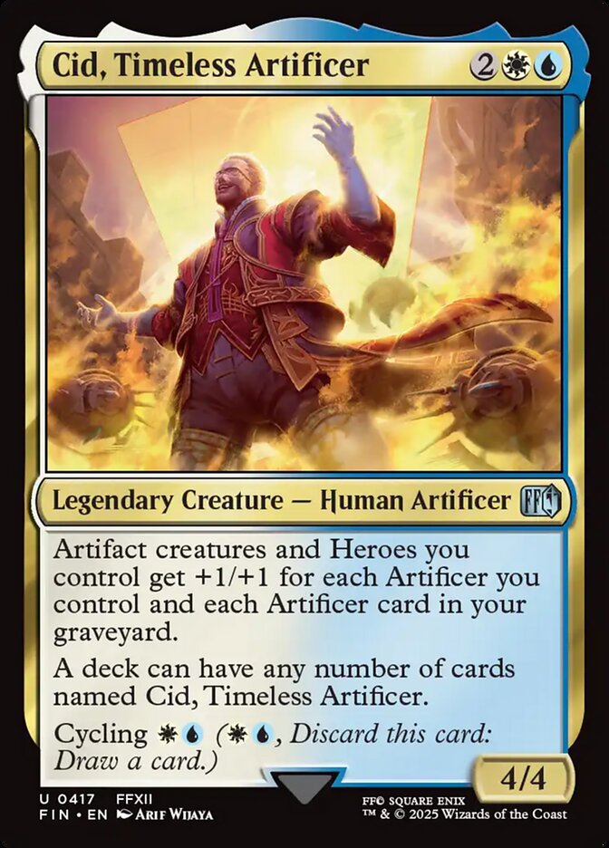Cid, Timeless Artificer (0417) 