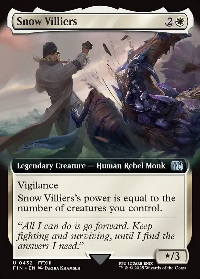Snow Villiers (Extended Art) 