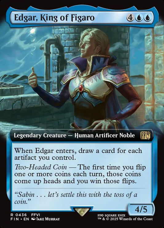 Edgar, King of Figaro (Extended Art) 
