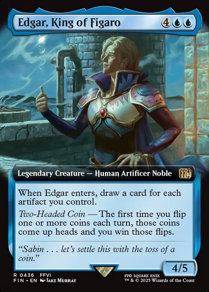 Edgar, King of Figaro (Extended Art) 