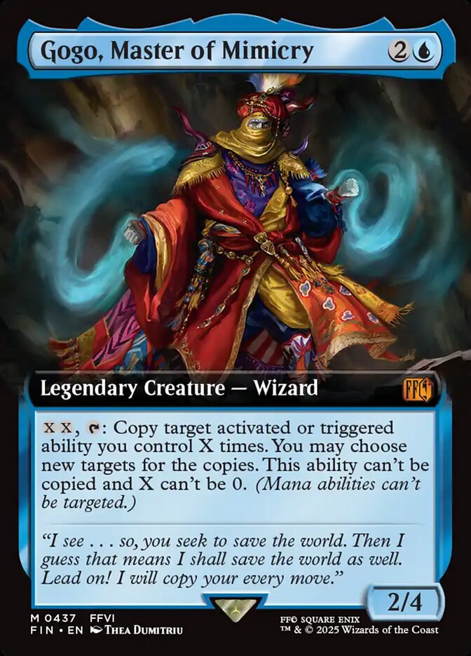 Gogo, Master of Mimicry (Extended Art) 