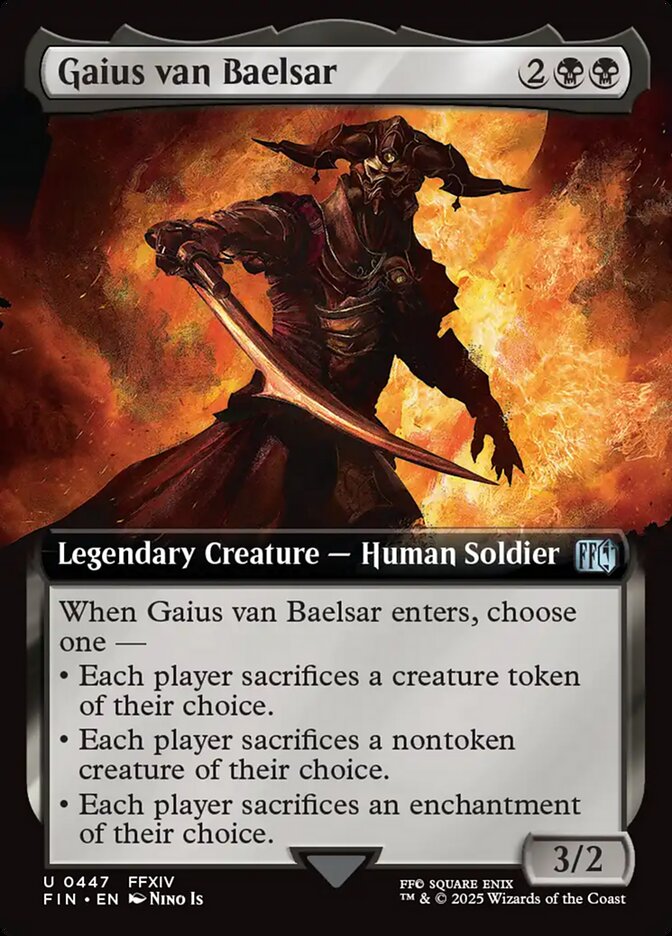 Gaius van Baelsar (Extended Art) 
