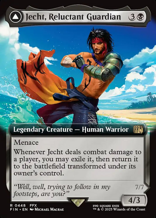Jecht, Reluctant Guardian (Extended Art) 