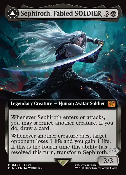 Sephiroth, Fabled SOLDIER (Extended Art) 