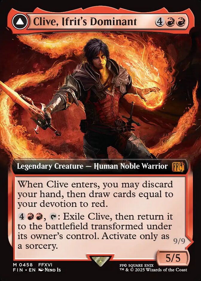 Clive, Ifrit's Dominant (Extended Art) 