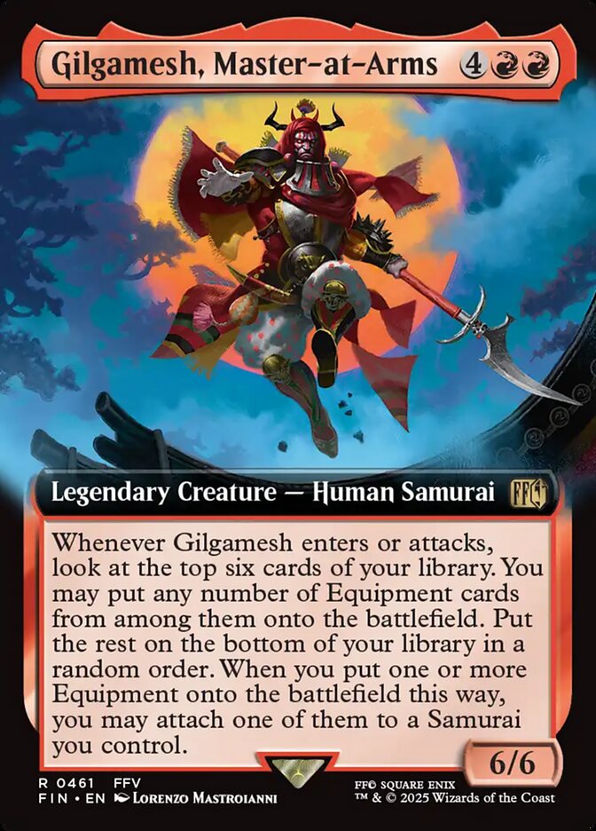 Gilgamesh, Master-at-Arms (Extended Art) 