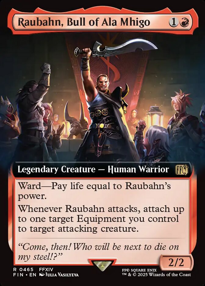 Raubahn, Bull of Ala Mhigo (Extended Art) 