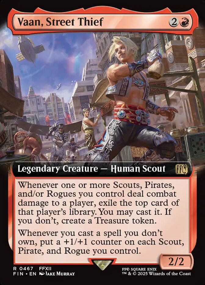Vaan, Street Thief (Extended Art) 