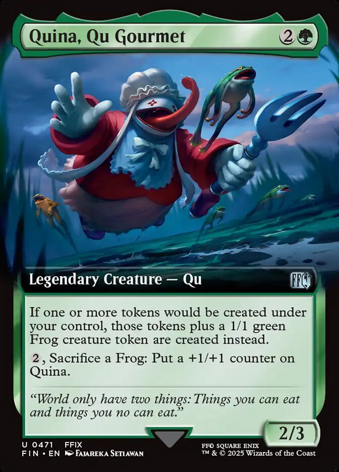Quina, Qu Gourmet (Extended Art) 