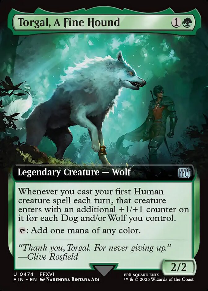 Torgal, A Fine Hound (Extended Art) 