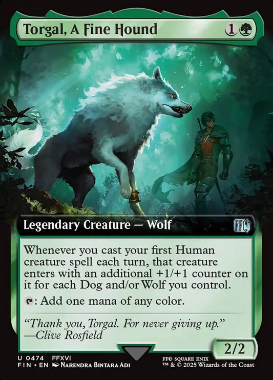 Torgal, A Fine Hound (Extended Art) 
