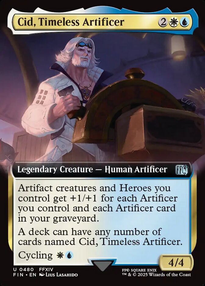 Cid, Timeless Artificer (Extended Art) 