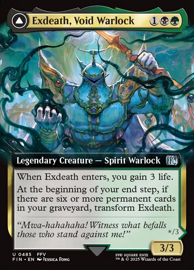 Exdeath, Void Warlock (Extended Art) 