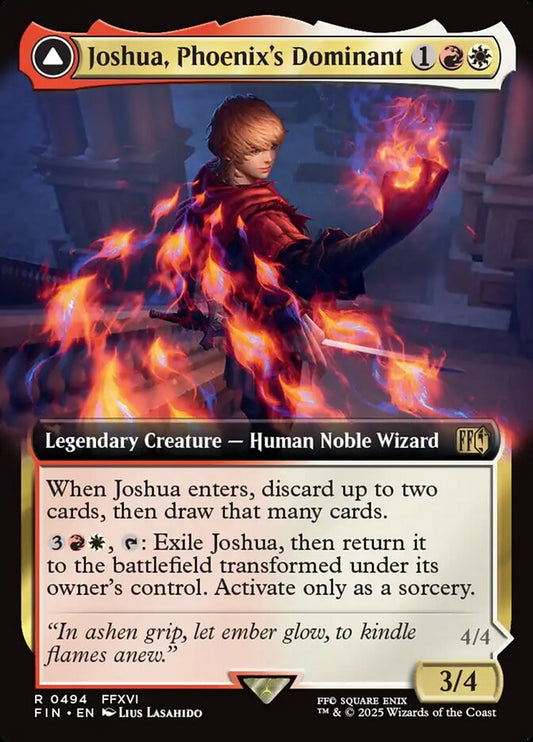 Joshua, Phoenix's Dominant (Extended Art) 