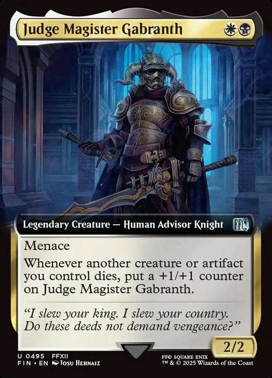 Judge Magister Gabranth (Extended Art) 