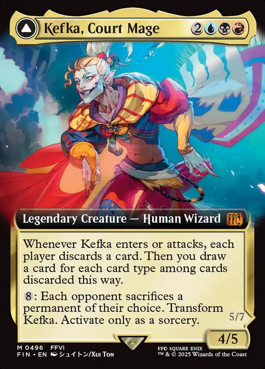 Kefka, Court Mage (Extended Art) 