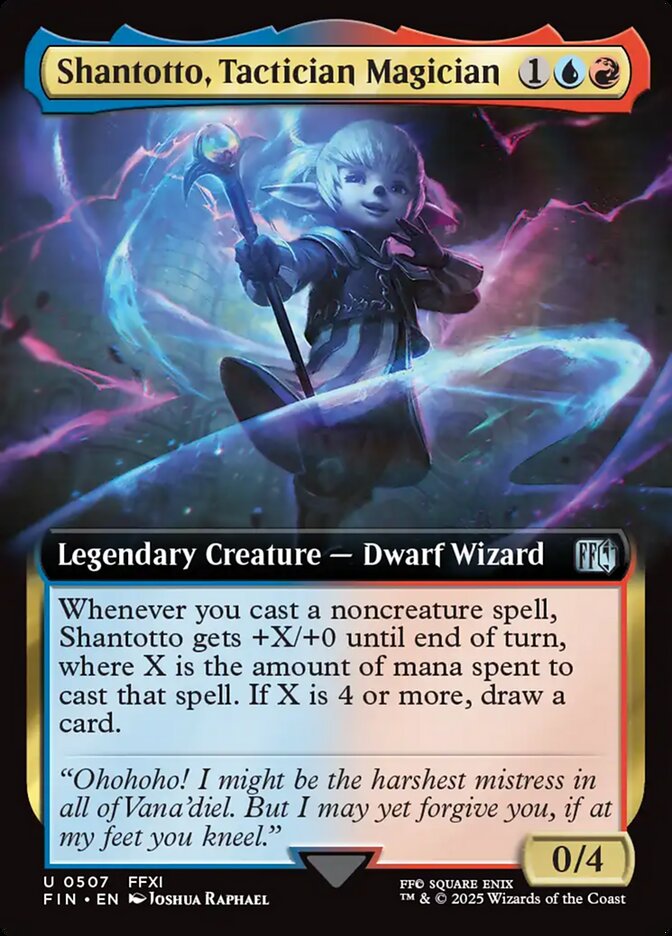 Shantotto, Tactician Magician (Extended Art) 