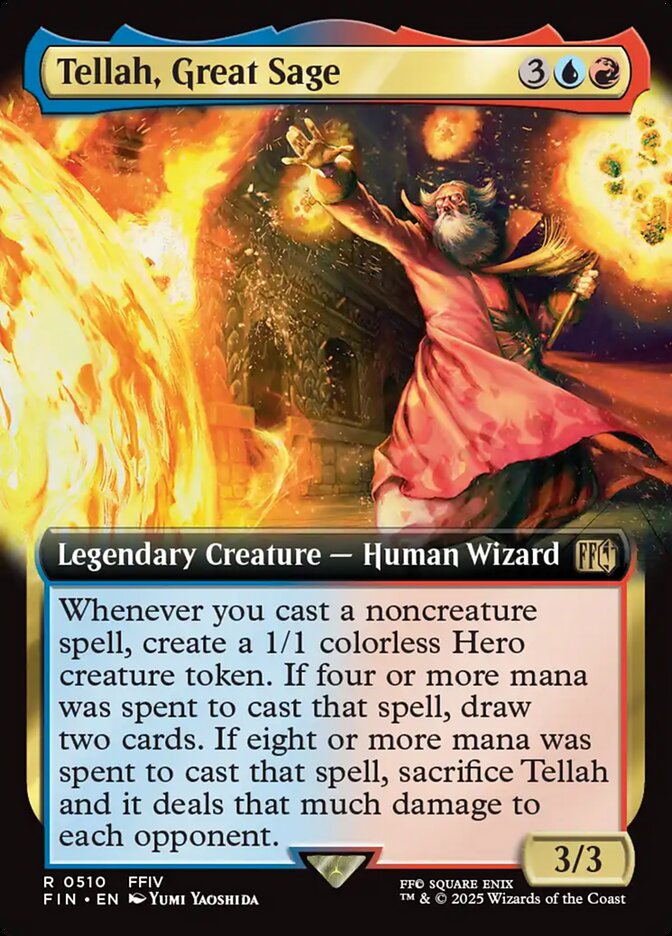 Tellah, Great Sage (Extended Art) 