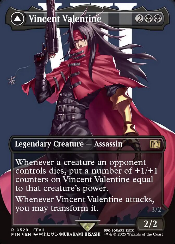 Vincent Valentine (Borderless) (Surge Foil) 