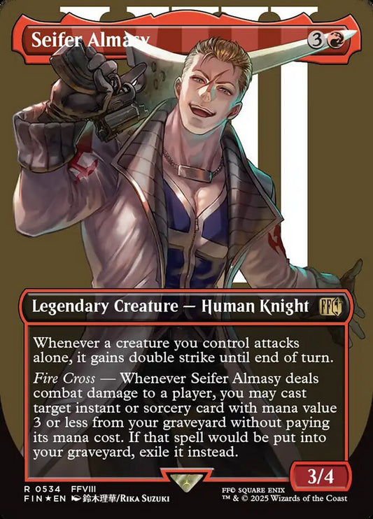 Seifer Almasy (Borderless) (Surge Foil) 