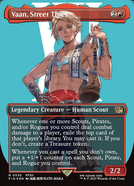 Vaan, Street Thief (Borderless) (Surge Foil) 