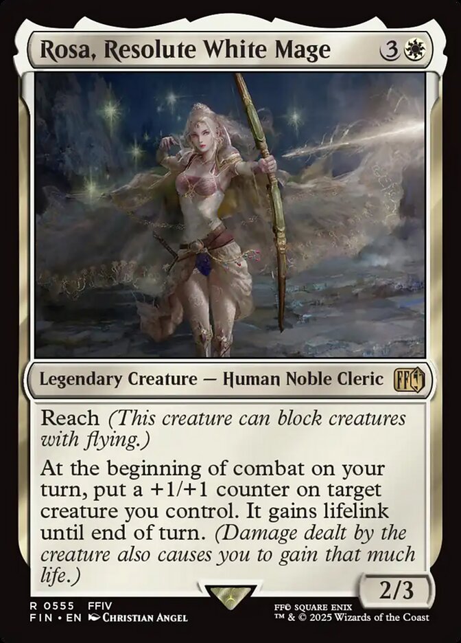 Rosa, Resolute White Mage 