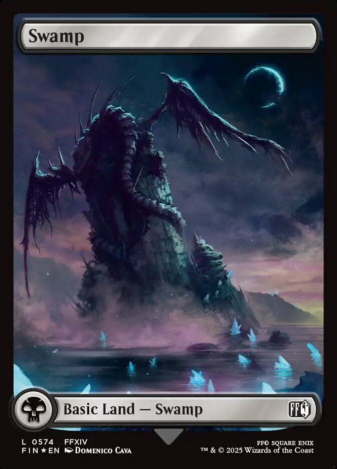 Swamp (0574) (Surge Foil) 