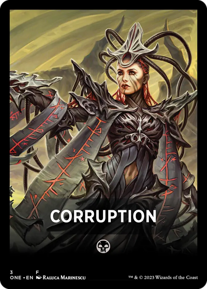 Corruption Theme Card