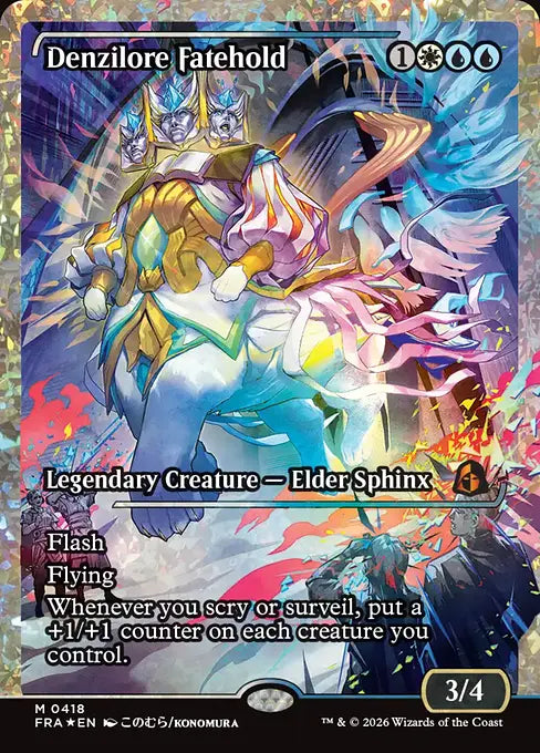 Denzilore Fatehold (Showcase) (Fracture Foil) (418)