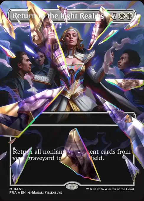 Return to the Light Realms (Borderless) (Facet Foil) (451)