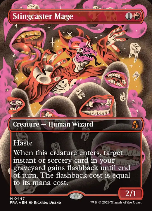 Stingcaster Mage (Borderless) (447)