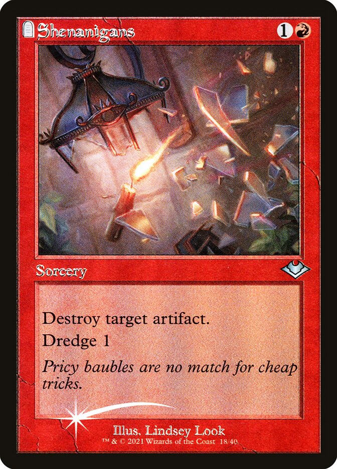 Shenanigans (Retro Frame)