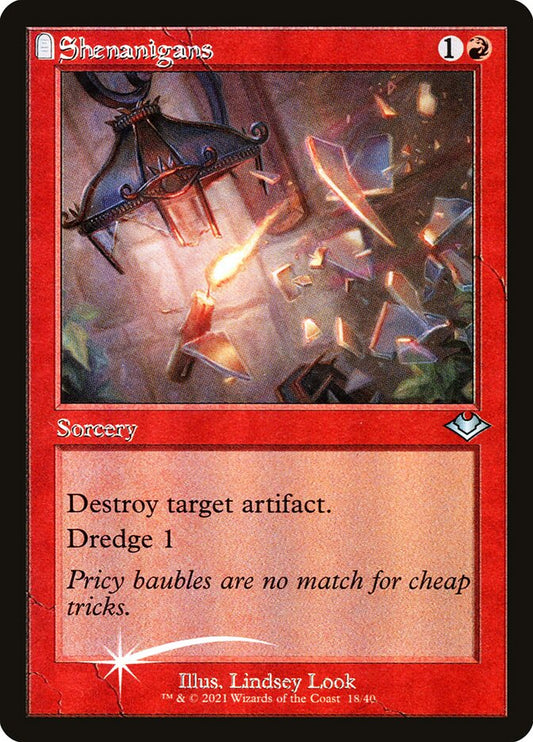 Shenanigans (Retro Frame)